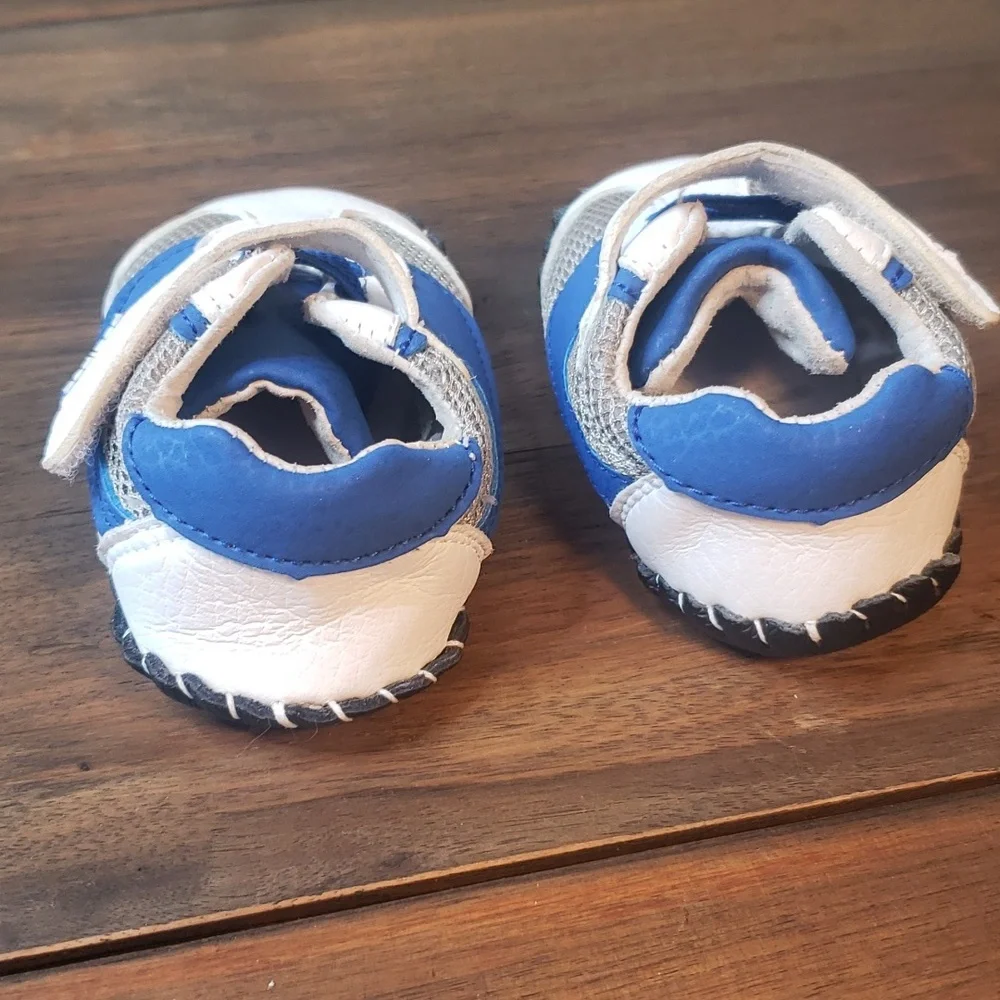 Pediped NWOT Original Cliff Blue WhiteSz 6-12M